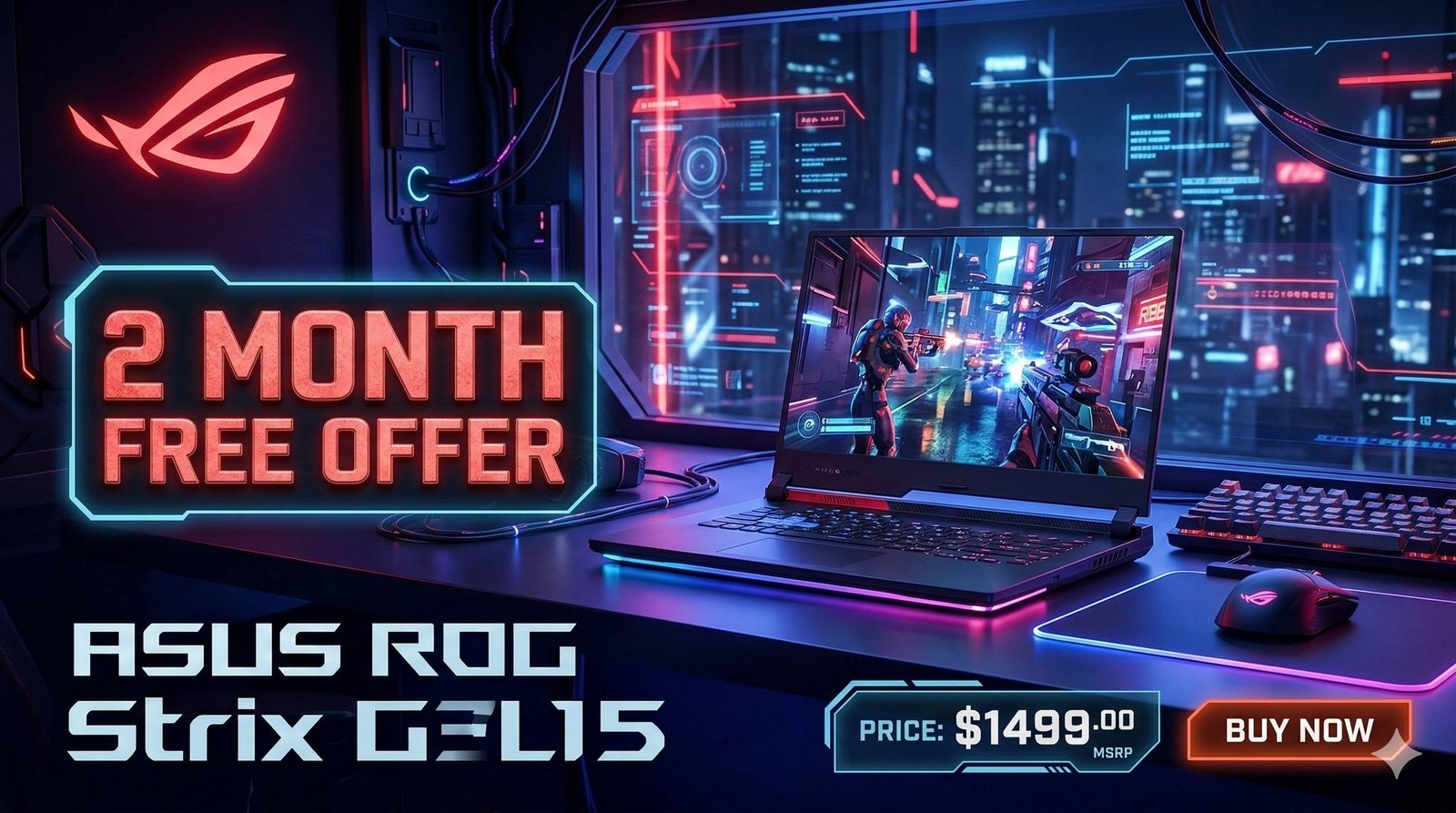 Buy ASUS ROG Strix G15 - Secure ARS Computer Shop